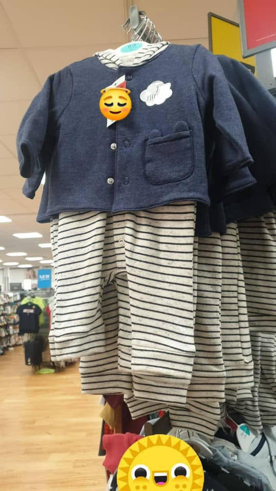 2PCS Romper And Hood Set George