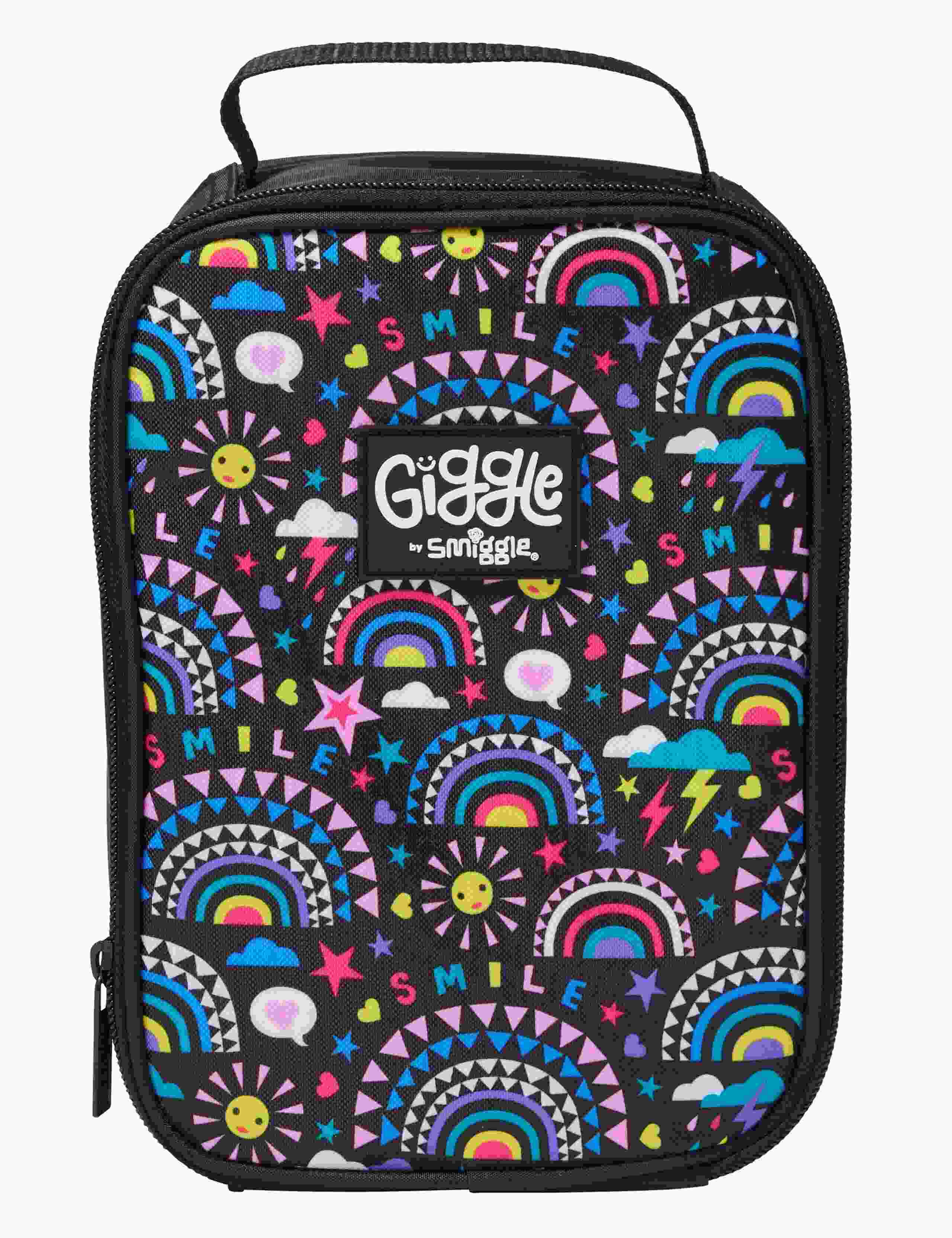 Smiggle Rainbow Print Bag Set of 4