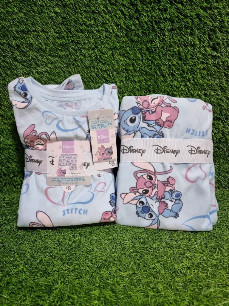 Primark Disney’s Stitch Velour Pyjamas Set