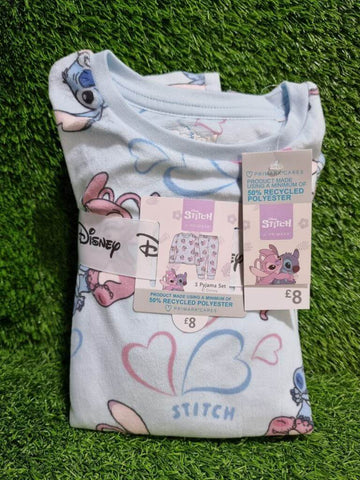 Primark Disney’s Stitch Velour Pyjamas Set
