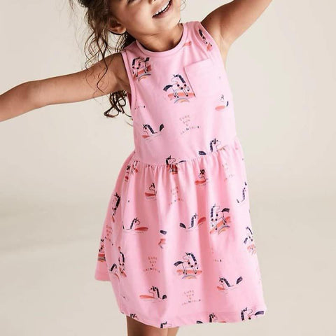 Marks & Spenser Unicorn Print Frock