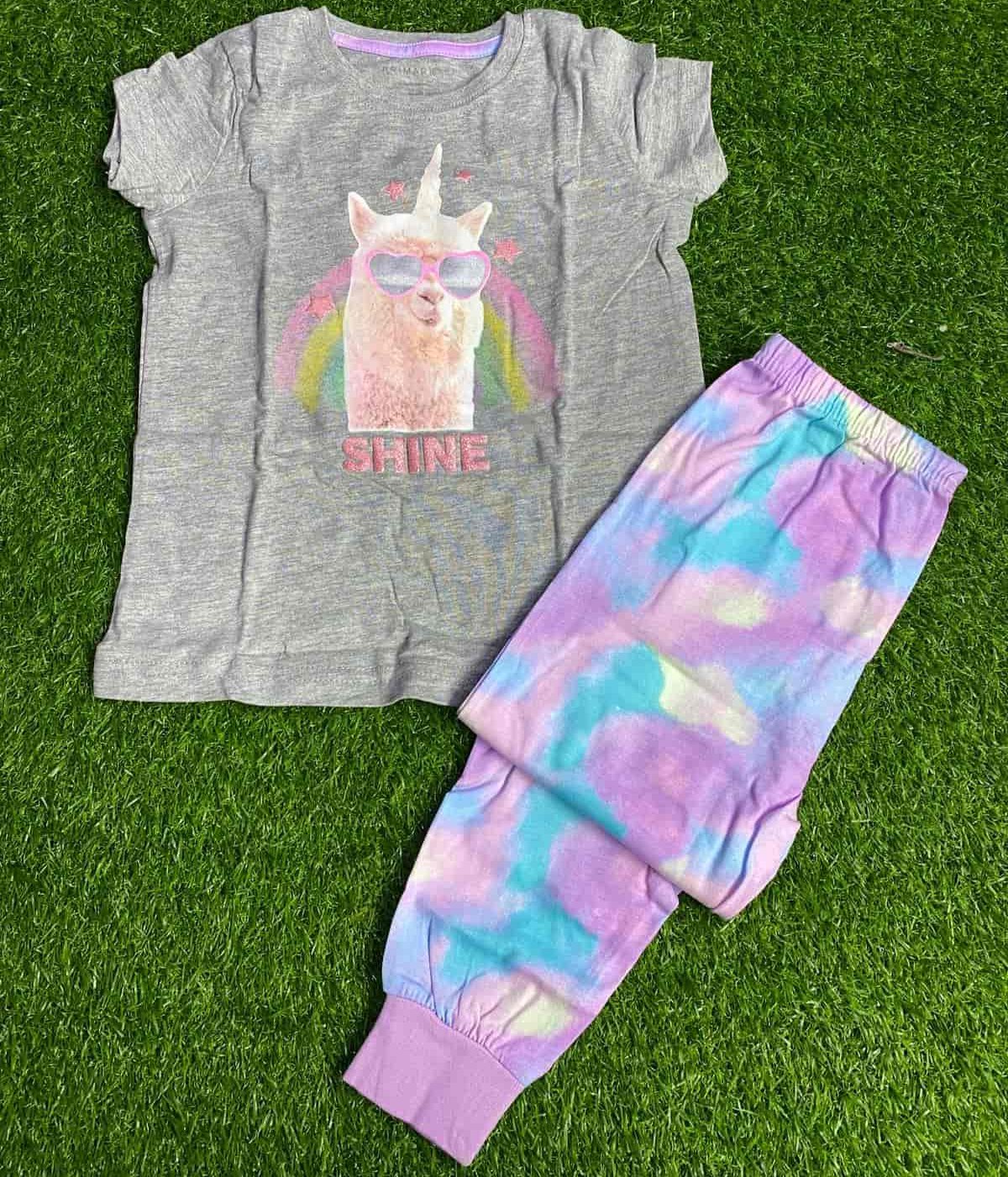 Unicorn Printed 2 PCS Set Primark