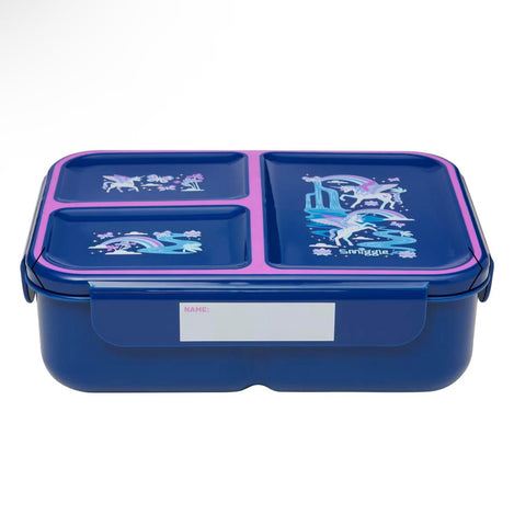 Purple unicorn bento lunch box Smiggle