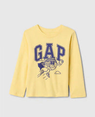 World Print Logo Full Sleeves Shirt Gap