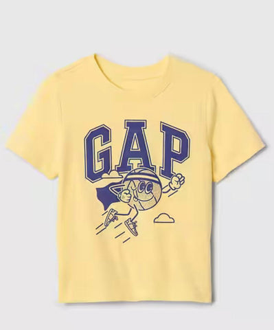 World Printed Logo T-Shirt Gap