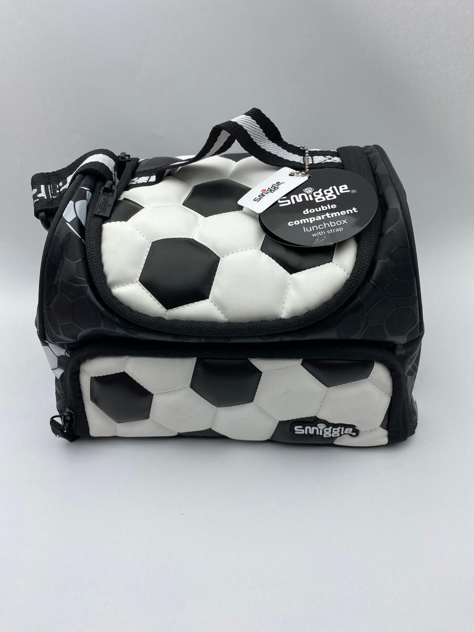 Smiggle Goal Double Tier Lunch Bag With Strap