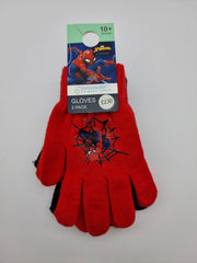 Primark Spiderman Warm Gloves – 2 Pairs 10+ years