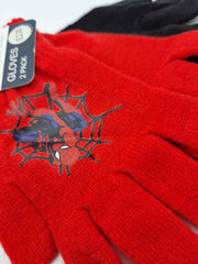 Primark Spiderman Warm Gloves – 2 Pairs 10+ years
