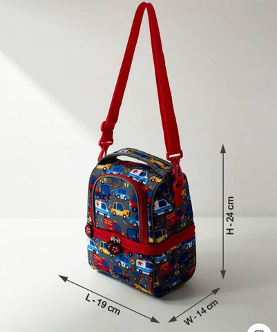 Max Cars Lunch Bag With Strap
