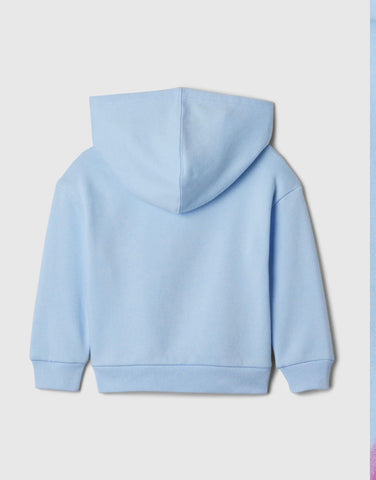 Gap Rainbow Print Fleece Lined Pullover Hood