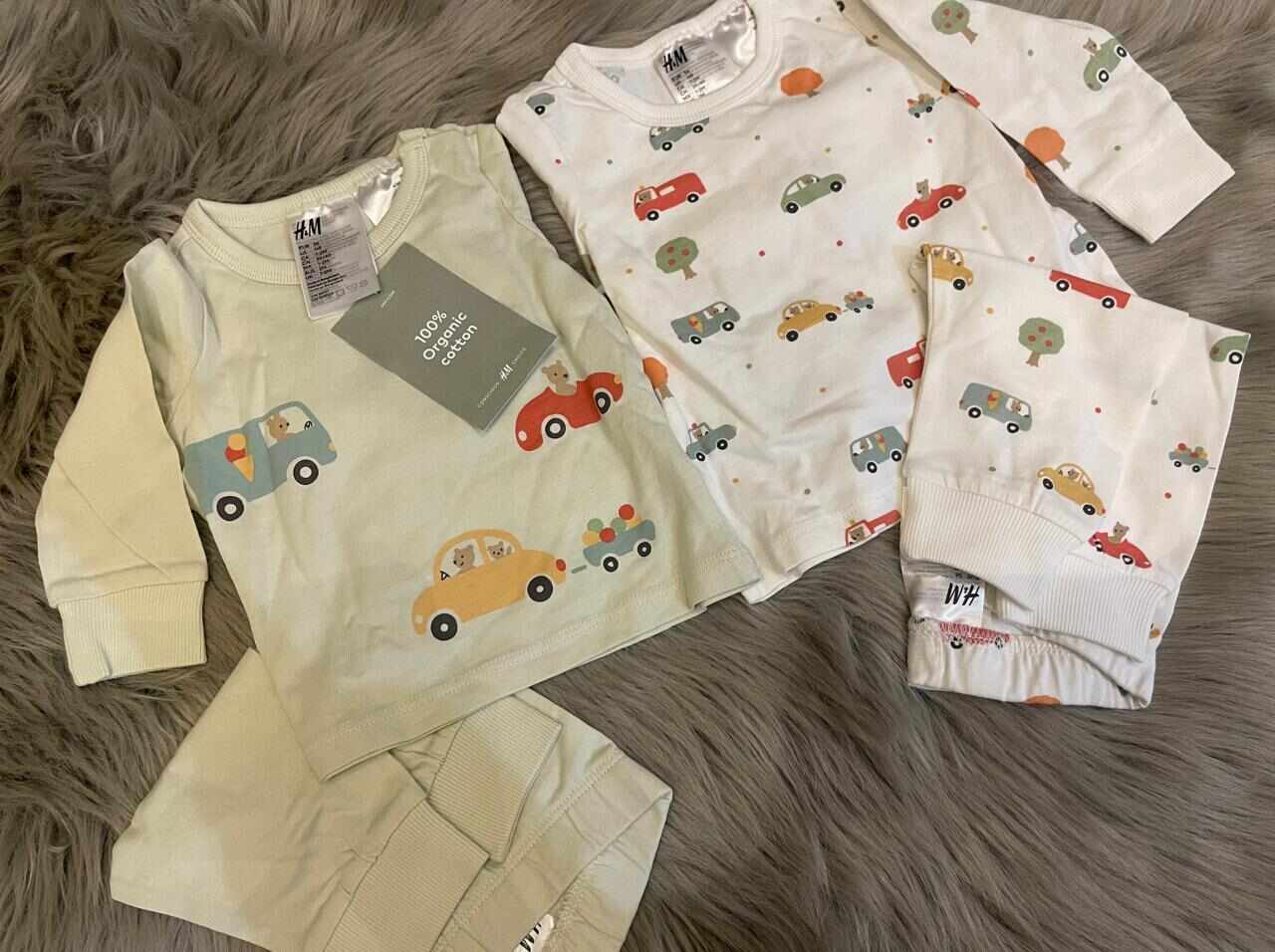 H&M Cars And Animal Print Pack Of 2 Pairs