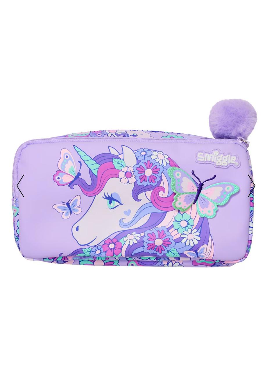 Unicorn Lilac Pencil Case Smiggle