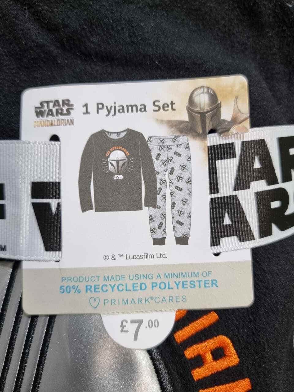 Star Wars Fleece Pyjamas Primark