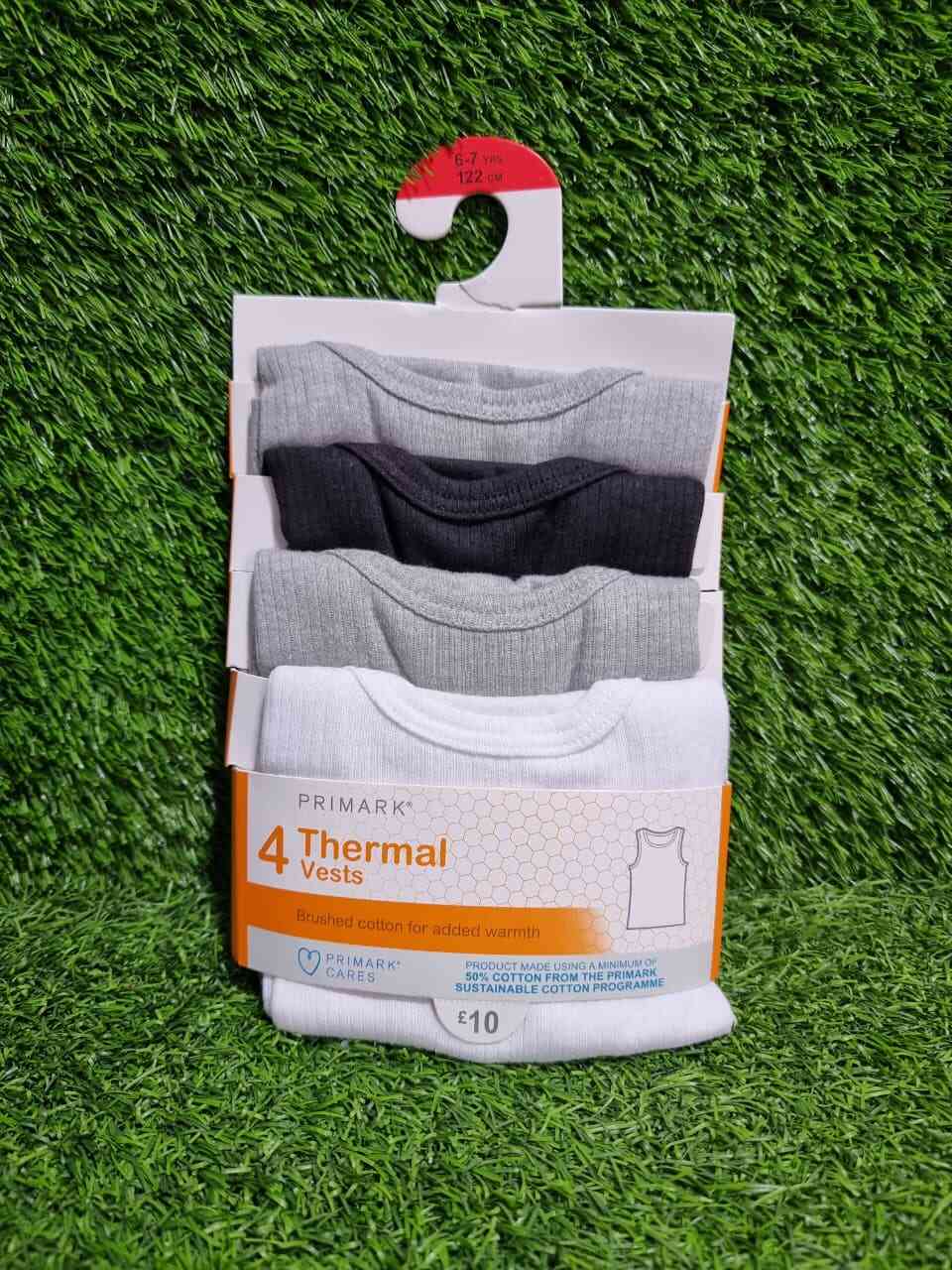 Primark Sleeveless Thermal Vests - 4 PCS