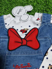 Primark Disney Dungaree Shirt Set - 2pcs Set 9-12 Months