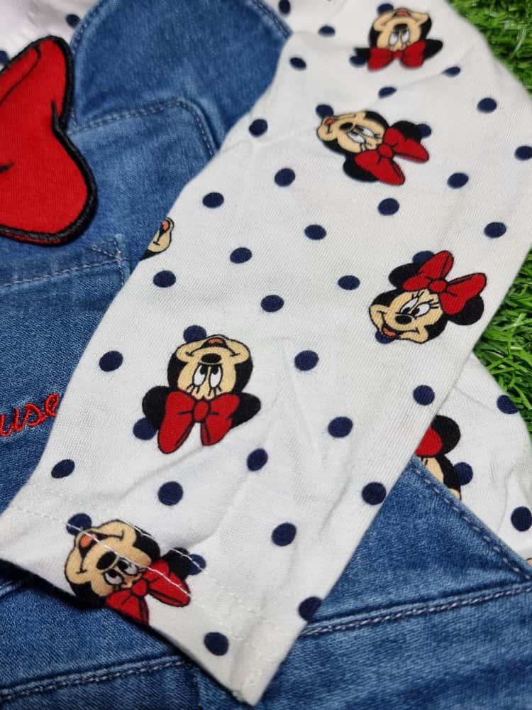 Primark Disney Dungaree Shirt Set - 2pcs
