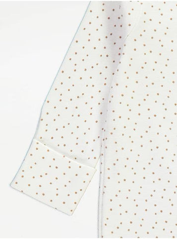 Neutral Bunny Spotty Sleepsuits 3 Pack