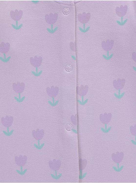 Tulip Heart Sleepsuits 3 Pack George UK