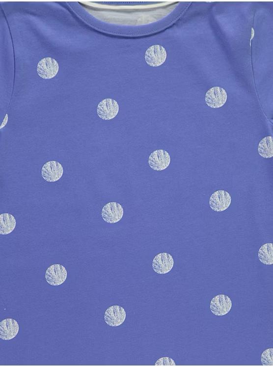 Floral Spot Pyjamas with Shorts 5 Pack Set George UK