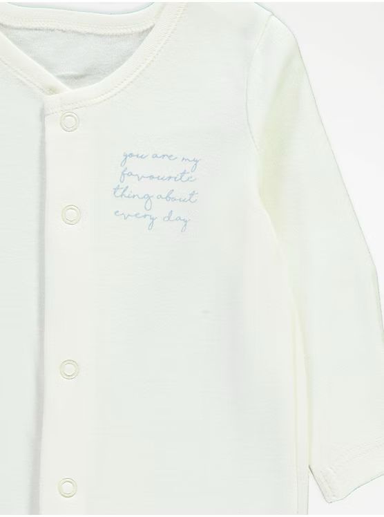 George UK Dino Print Sleepsuits Pack Of 3 - George UK