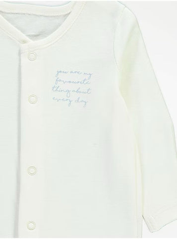 George UK Dino Print Sleepsuits Pack Of 3 - George UK