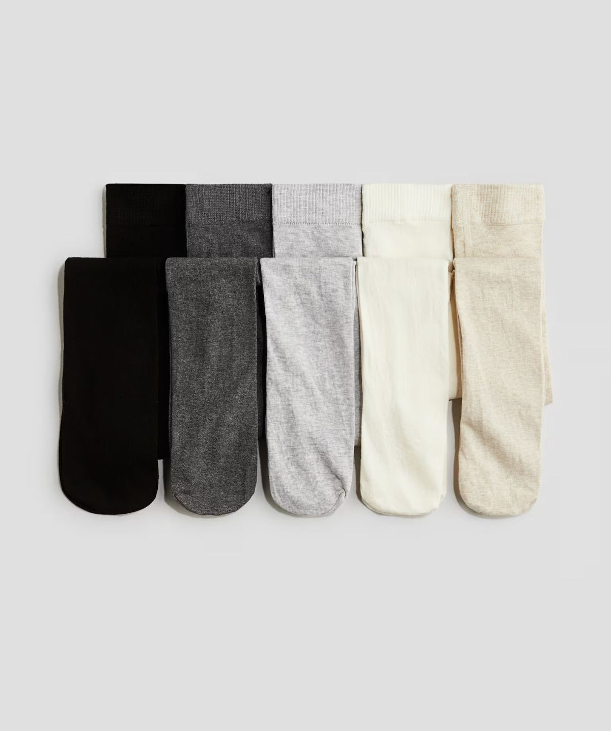 H&M 5-pack Cotton Jersey Leggings