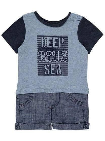 George Blue Sea Dress