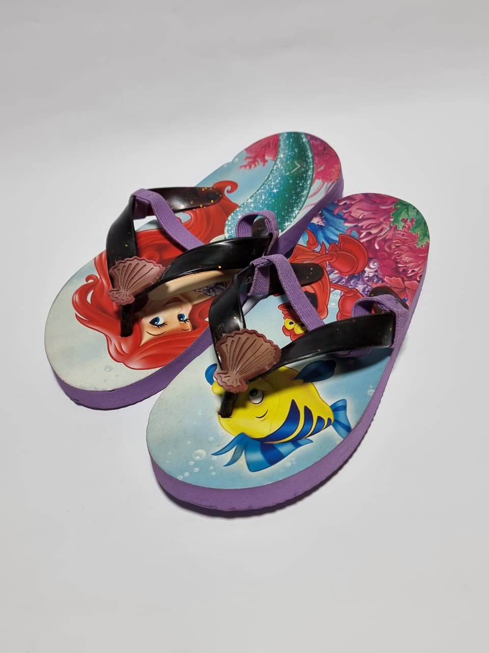 Primark Mermaid Slippers - Large Size - 7.5 Inches Sole