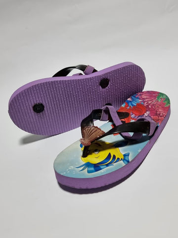 Primark Mermaid Slippers - Large Size - 7.5 Inches Sole