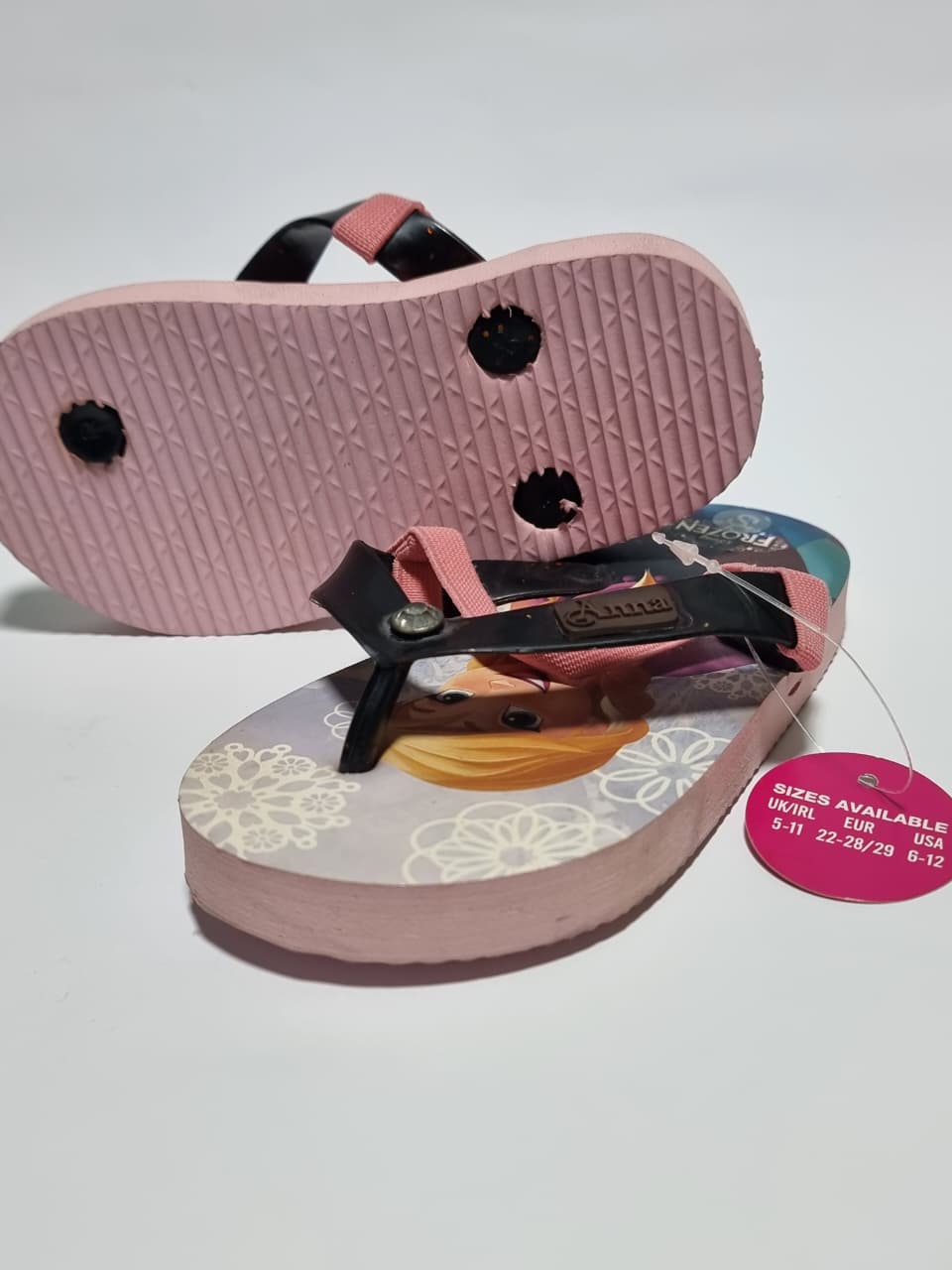 Disney Frozen Girls Flip Flops - 6.2 Inches Sole