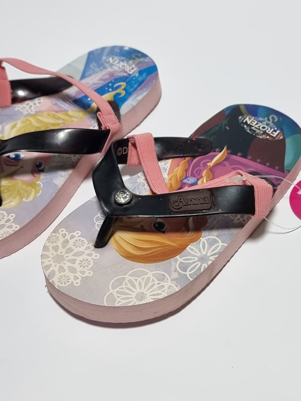 Disney Frozen Girls Flip Flops - 6.2 Inches Sole