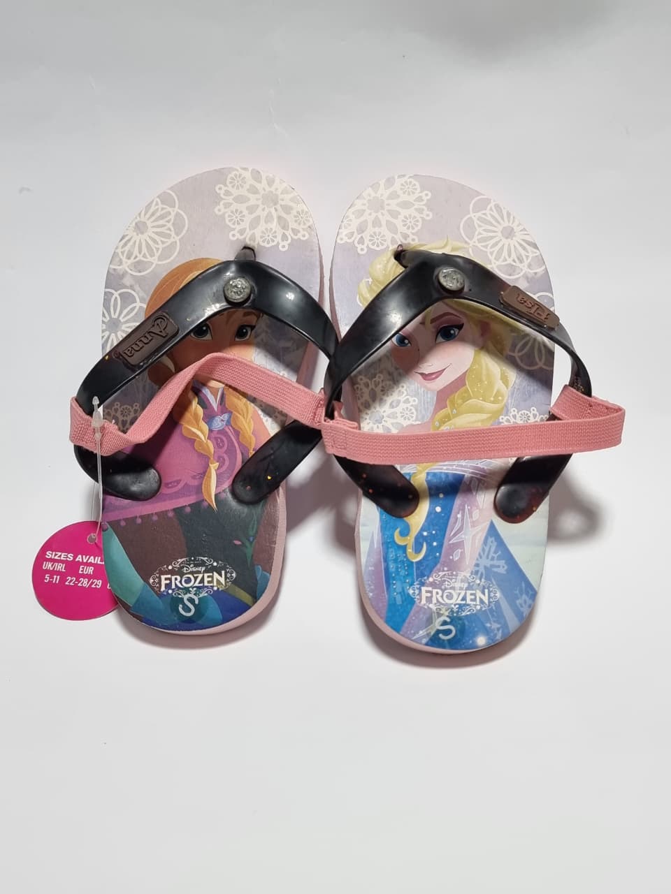 Disney Frozen Girls Flip Flops - 6.2 Inches Sole