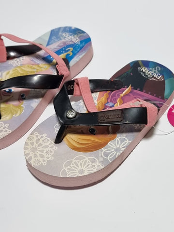 Disney Frozen Girls Flip Flops - 6.2 Inches Sole