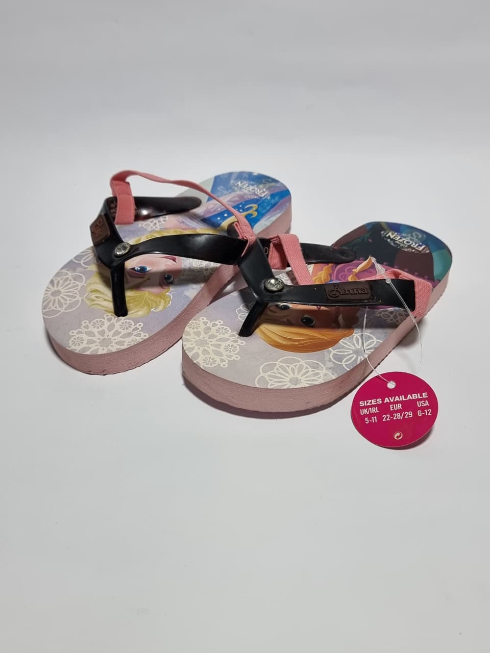 Disney Frozen Girls Flip Flops - 6.2 Inches Sole