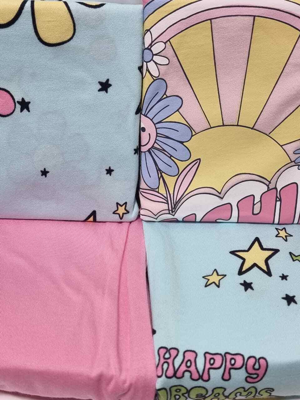 Floral Print Sunshine Pyjamas 2 Packs Set