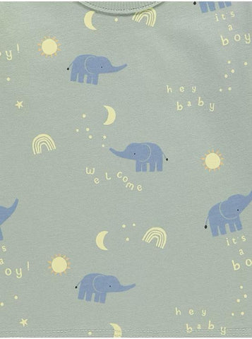 George Dino Animals Printed 3 Shirts Set