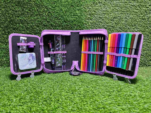 Smiggle Unicorn Stationary Set With Pouch