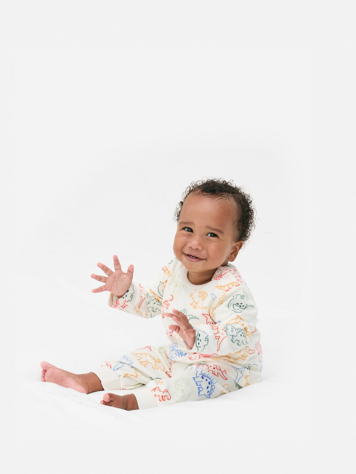 Primark Dino Fleece Pyjamas Set