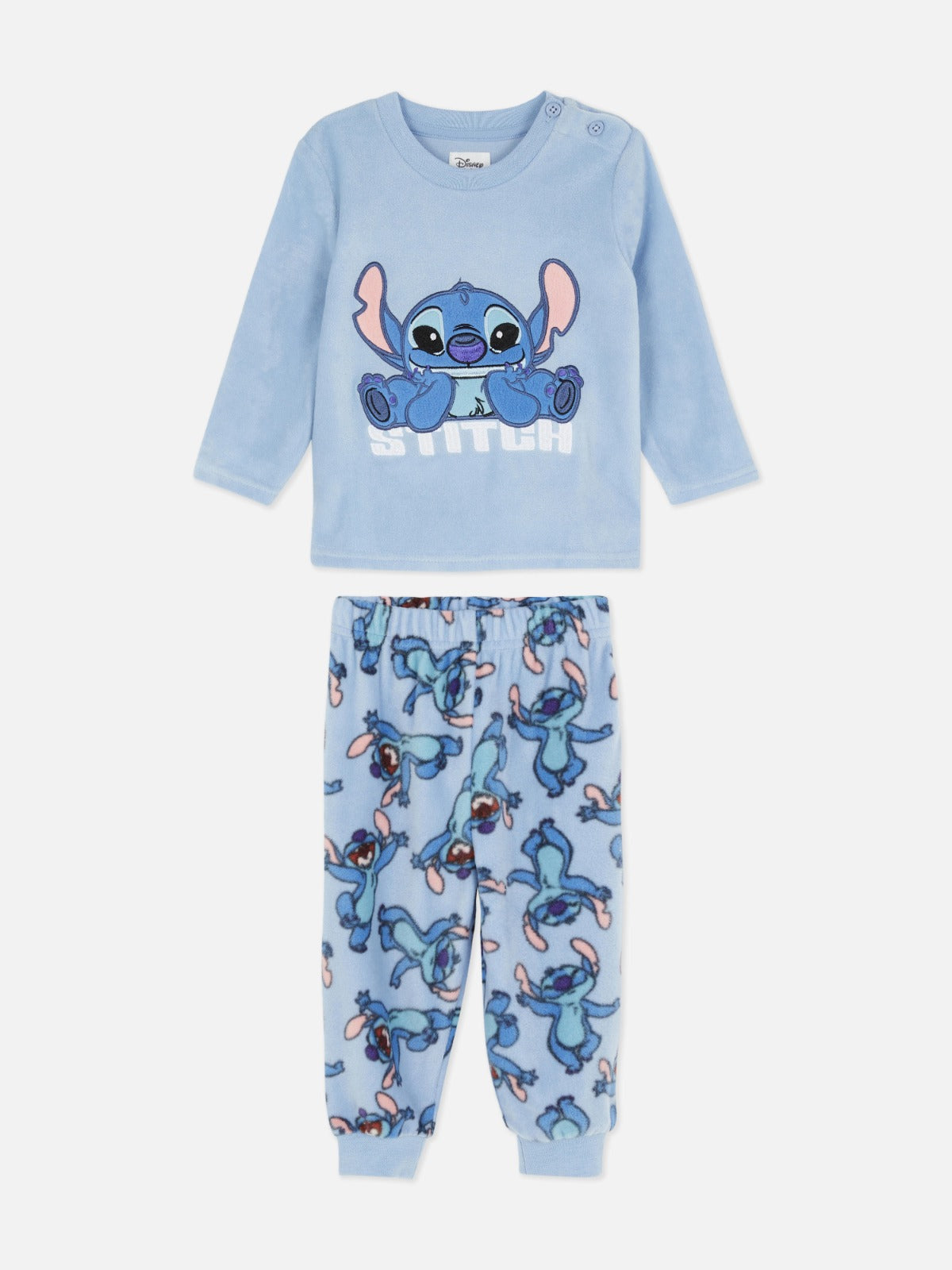 Cute Stich Fleece Pyjamas Primark