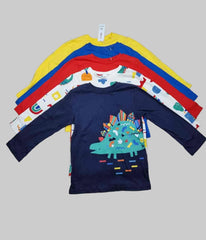 Dino Print 5 Shirts Set George UK 4-5 Years