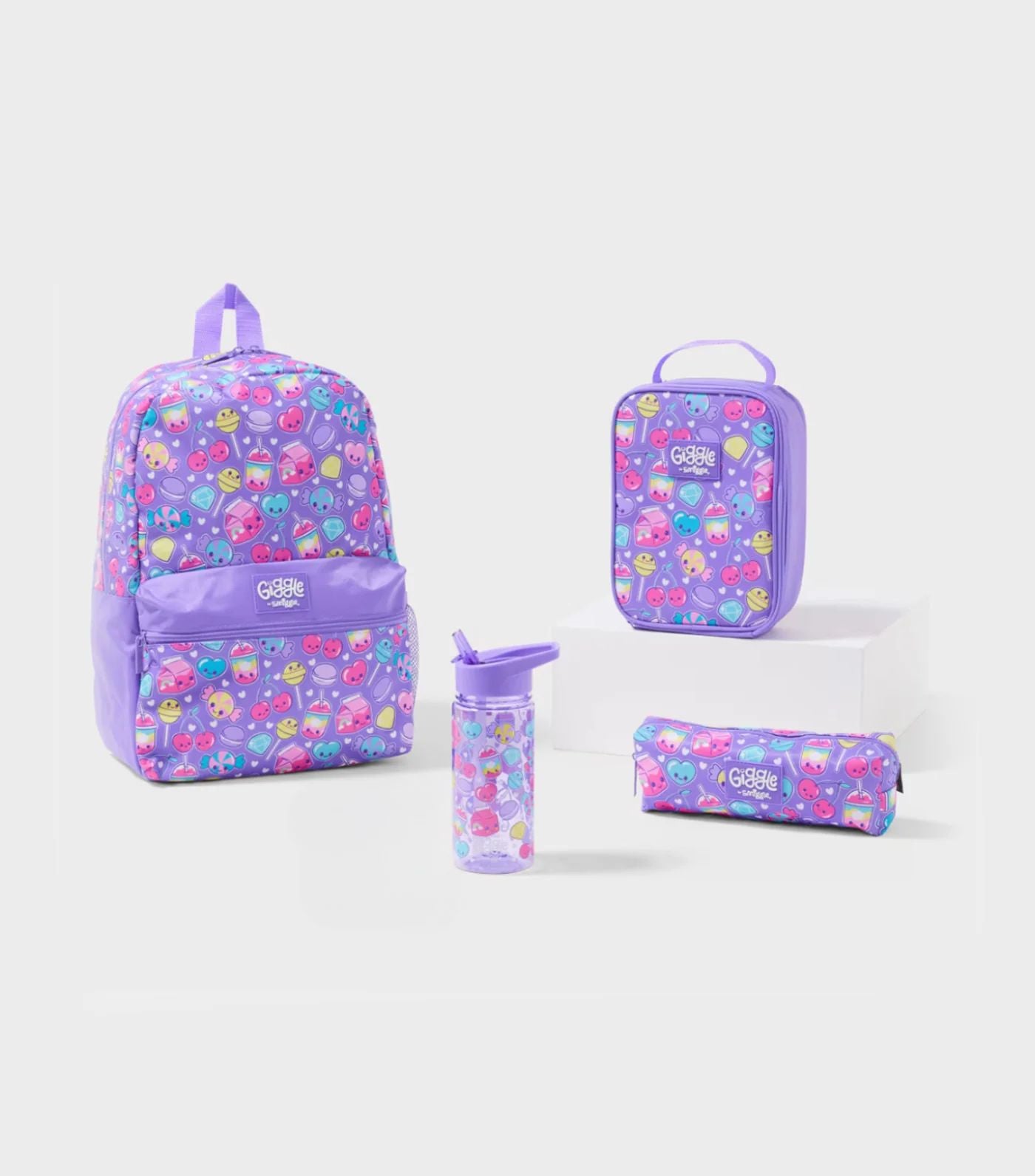 Smiggle Shortbread Print Bag Set of 4