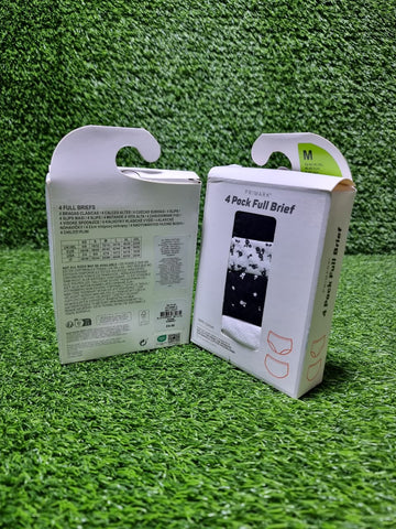 Primark Solid Colors Briefs 5 Pcs Set- Women