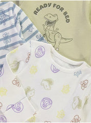 Disney Pixar Toy Story Pyjamas 3 Pack George UK, 3-6 Months