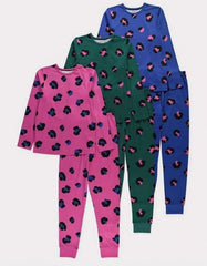 3 Pack Leopard Print Set-  George UK