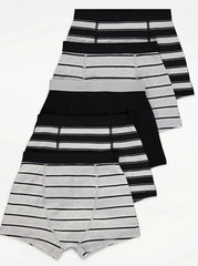 Striped Print Trunks 7 Pack George UK