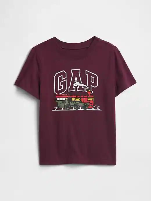 Gap Logo Engine Print Shirt