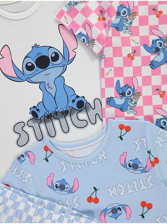 3 Pack Stich Print Set-  George UK