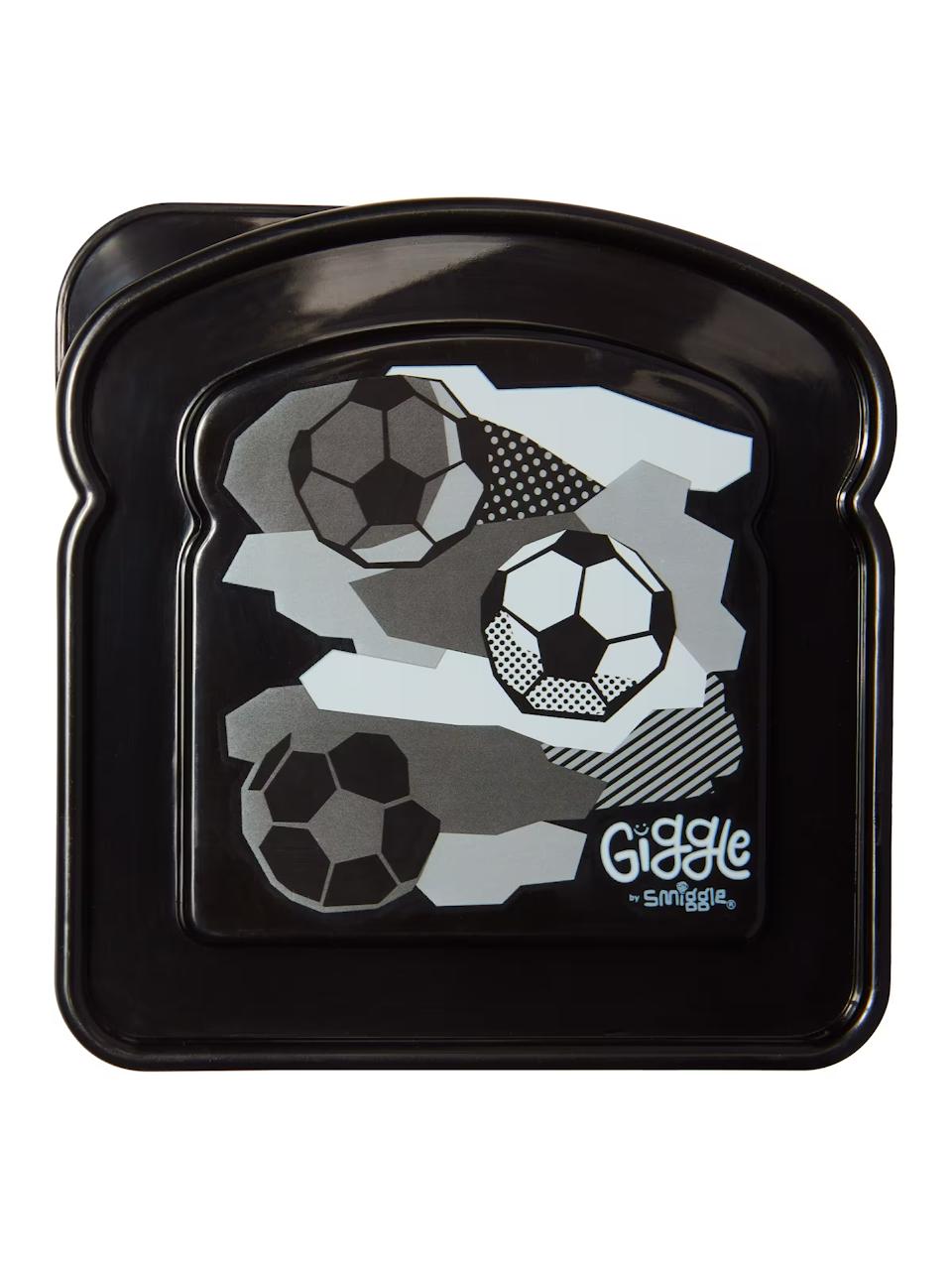 Smiggle Football Lunch Box