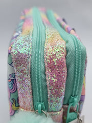 Smiggle Magical Unicorn Glitter Pencil Case