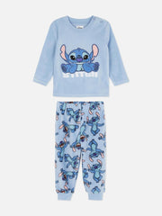 Disney Baby Stitch Soft Fleece Pyjama Set for Toddlers Primark